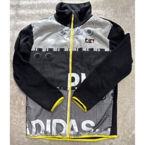 KIDS YOUTH SIZE LARGE LEGO ADIDAS COAT JACKET  FULL ZIP PLAY TRAINING